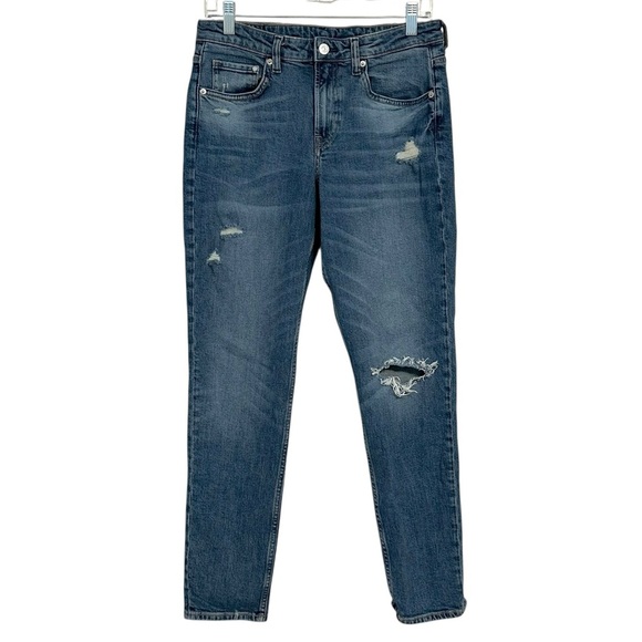 H&M Denim Girlfriend Fit Jeans 28 - Picture 2 of 8